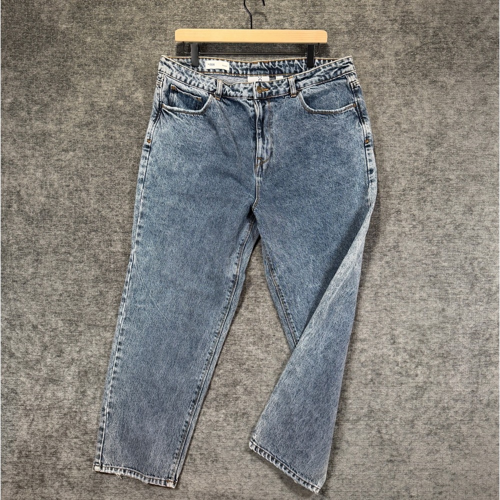 Collusion Skater Jeans Straight Leg Blue Denim Mens‎ 36x32 Measured 36x26